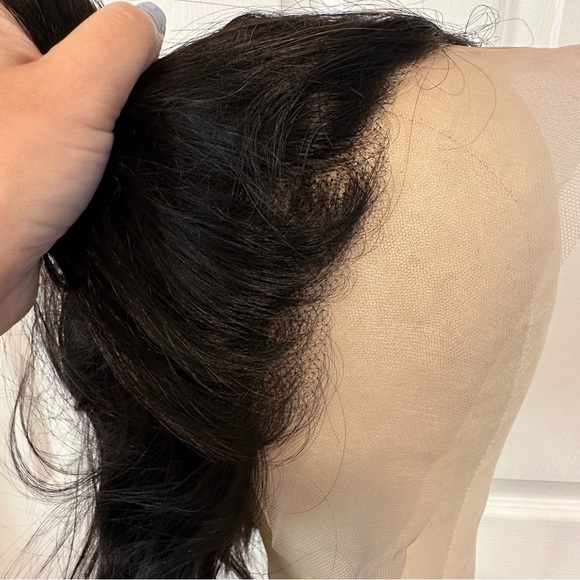 12” Natural Black Bob Wig 100% Human Hair 13x4 HD Lace Front 150% Density It#RH - Picture 12 of 16